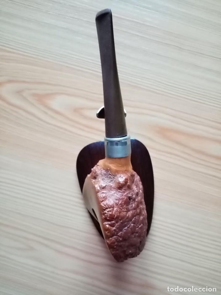 Pipas de fumar: PIPA BASE LABRADA - SIN MARCA - Foto 4