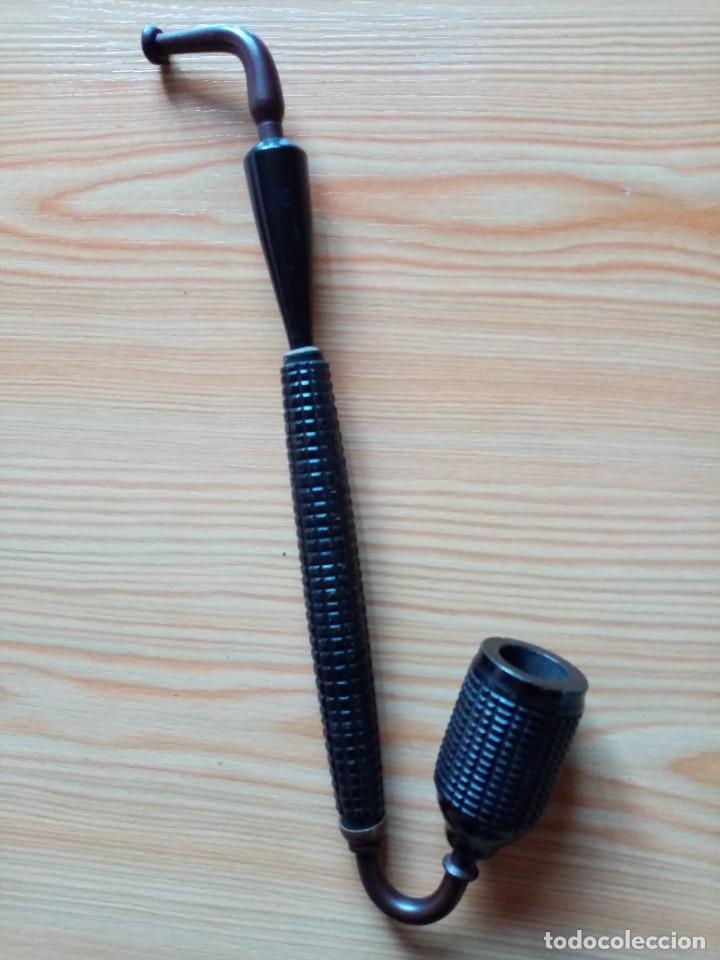 Pipas de fumar: PIPA DE MADERA LABRADA - Foto 1