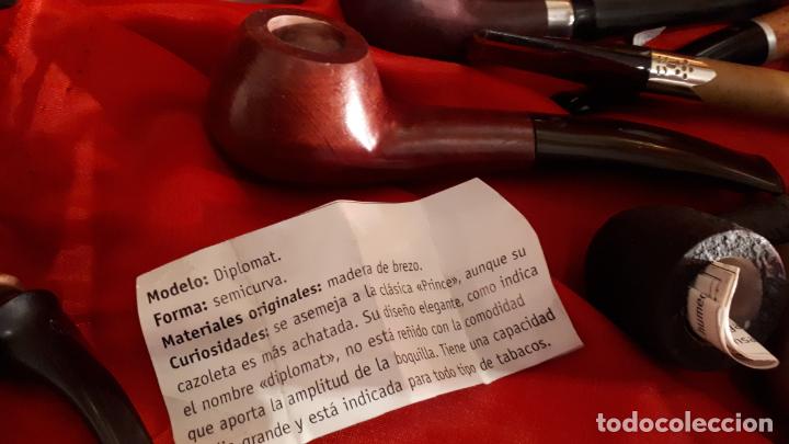 Pipas de fumar: Lote de maquetas modelos de pipa. - Foto 4