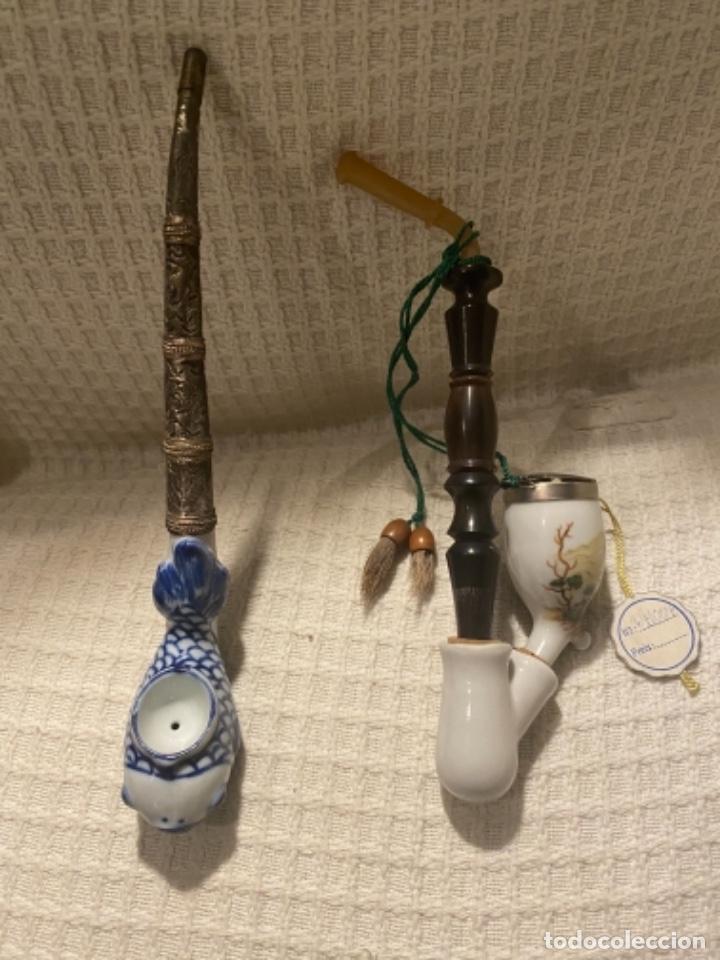 Pipas de fumar: Dos pipas de porcelana - Foto 1