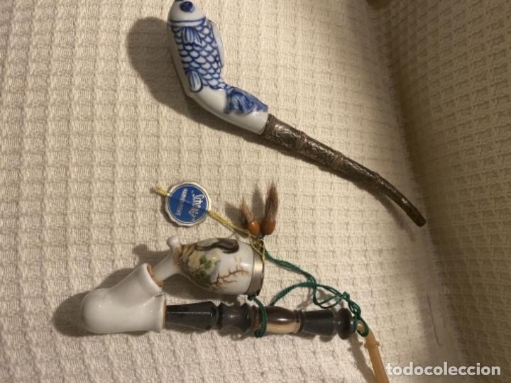 Pipas de fumar: Dos pipas de porcelana - Foto 2