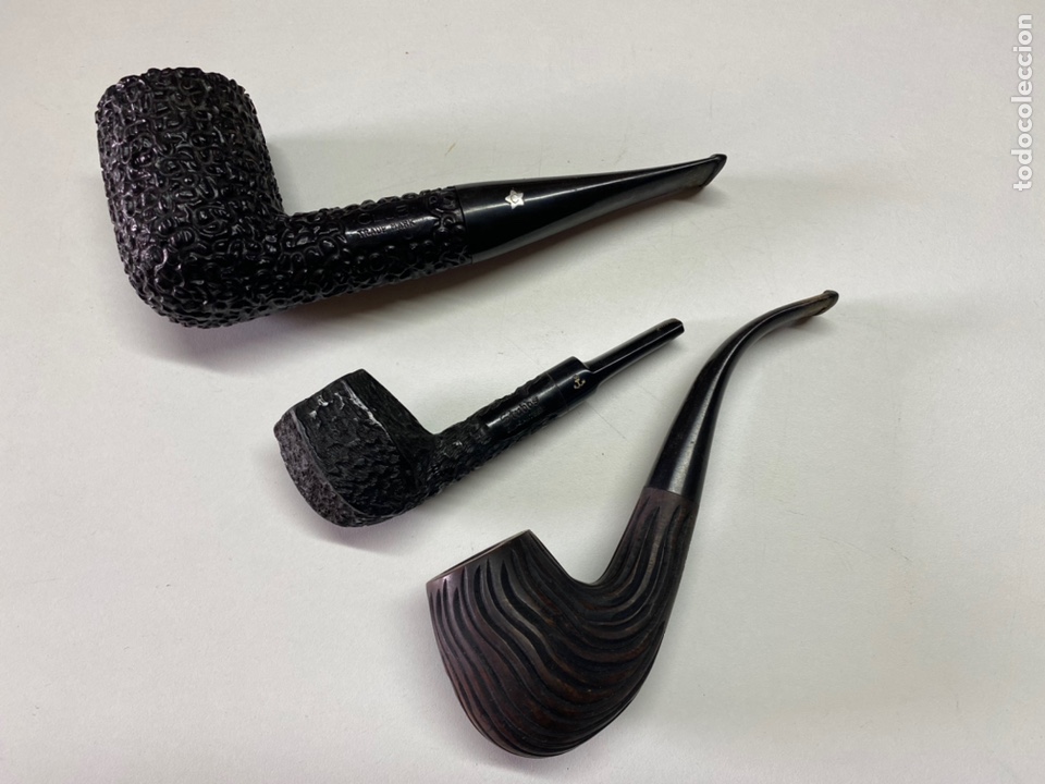 Pipas de fumar: Lote 3 pipas de fumar - Foto 1