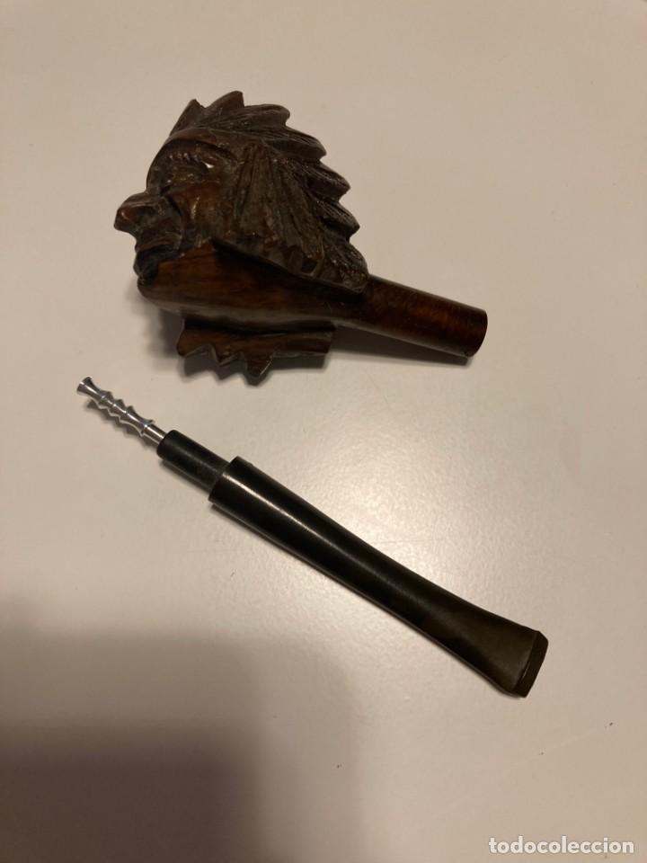 Pipas de fumar: Pipa cabeza indio - Foto 6