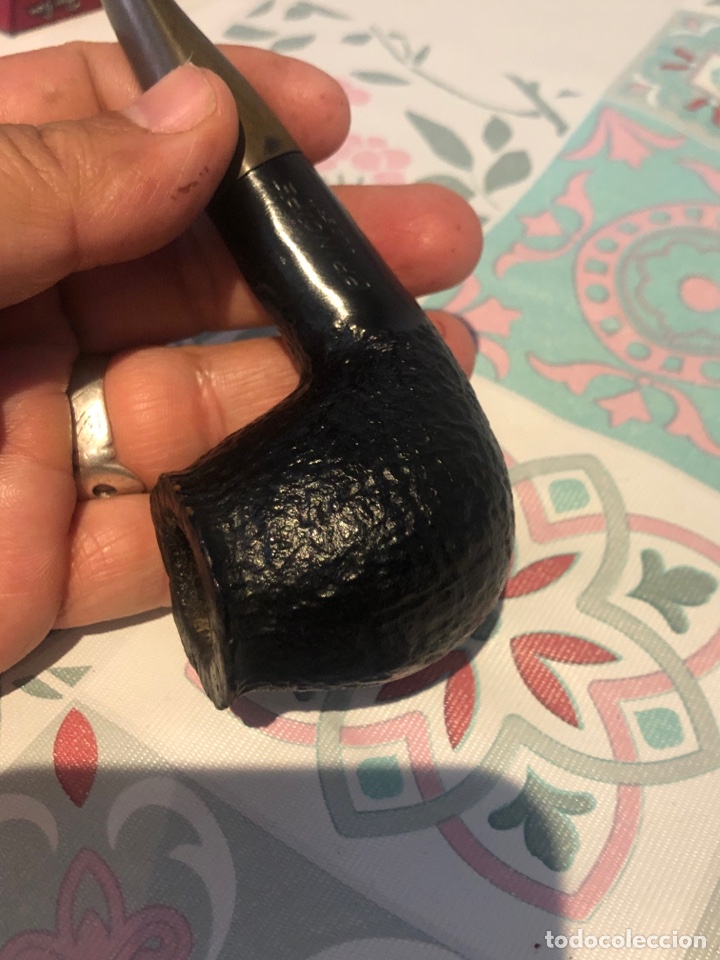 Pipas de fumar: Pipa principe Albert rusticada color negro . Ver fotos - Foto 5 - 252802085