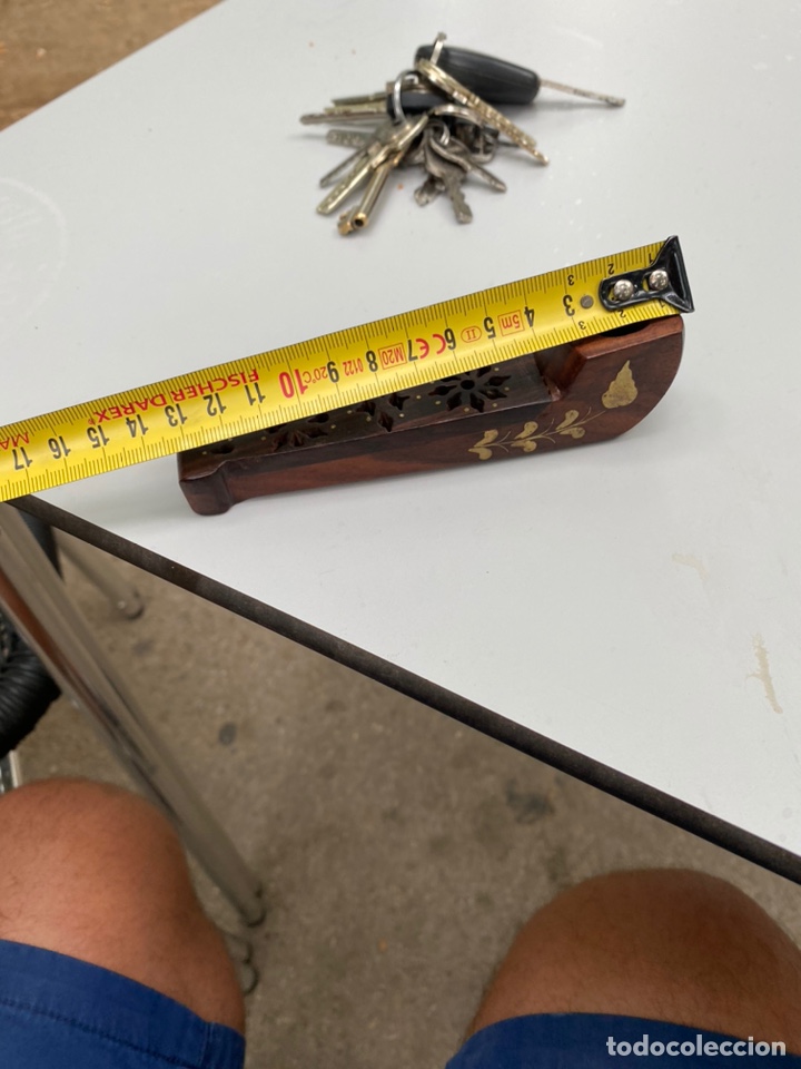 Pipas de fumar: Curiosa pipa madera tallada con cobre . Ver fotos - Foto 6 - 277517968