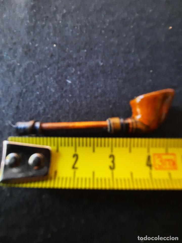 Pipas de fumar: Mini pipa de ceramica y madera - Foto 1