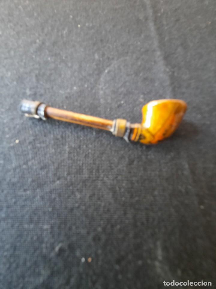Pipas de fumar: Mini pipa de ceramica y madera - Foto 2