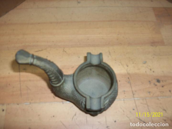 Pipas de fumar: PIPA CENICERO DE BRONCE - Foto 2