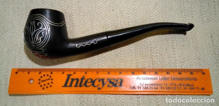 Pipas de fumar: Pipa de fumar con filigranas incrustadas - Foto 4