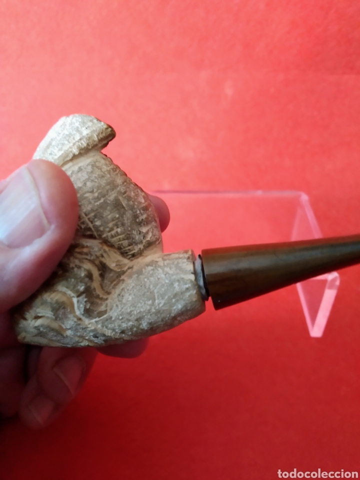Pipas de fumar: ANTIGUA PIPA DE ESPUMA DE M&Aacute;R - Foto 3