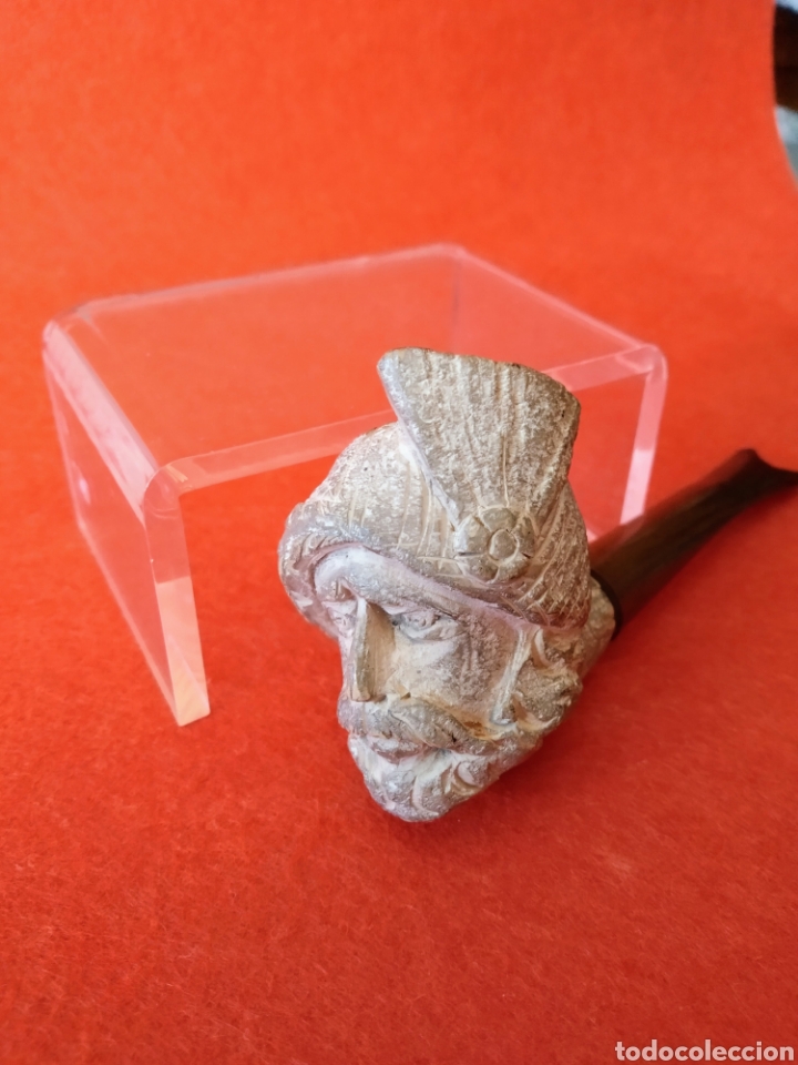 Pipas de fumar: ANTIGUA PIPA DE ESPUMA DE M&Aacute;R - Foto 4
