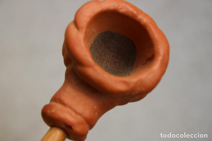 Pipas de fumar: pipa de fumar de ceramica y bamb&uacute; - Foto 2