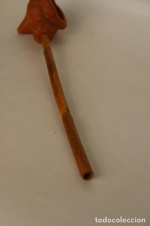 Pipas de fumar: pipa de fumar de ceramica y bamb&uacute; - Foto 3