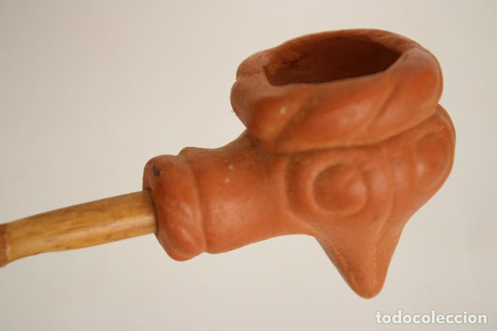 Pipas de fumar: pipa de fumar de ceramica y bamb&uacute; - Foto 5
