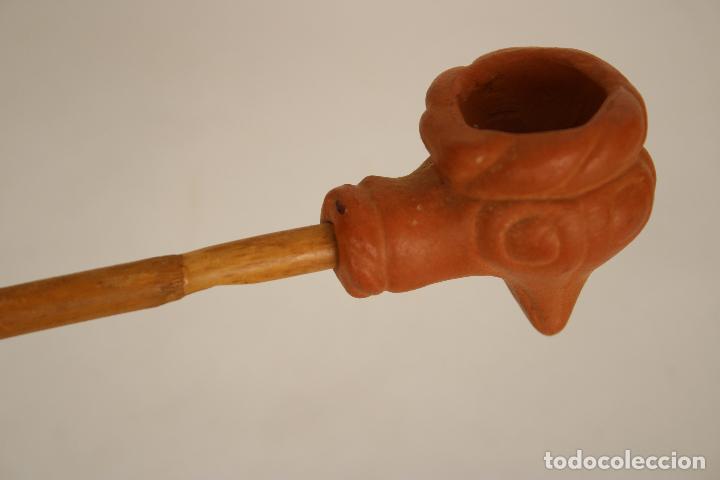 Pipas de fumar: pipa de fumar de ceramica y bamb&uacute; - Foto 6