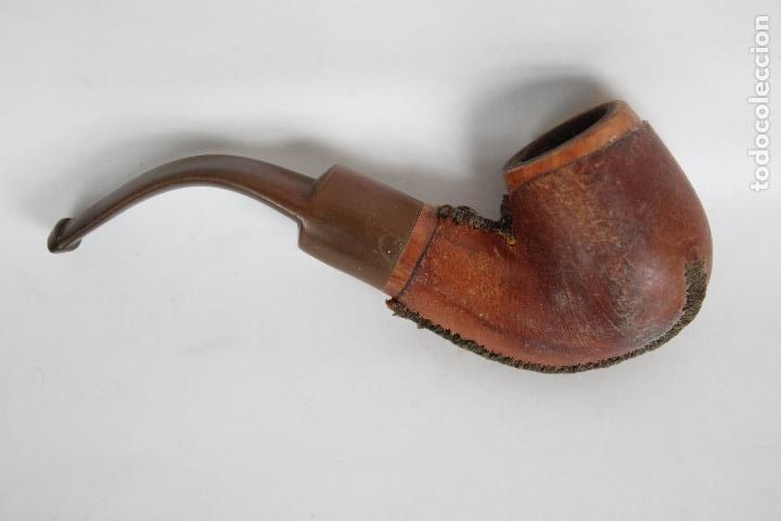 Pipas de fumar: pipa de fumar con cuero - Foto 5