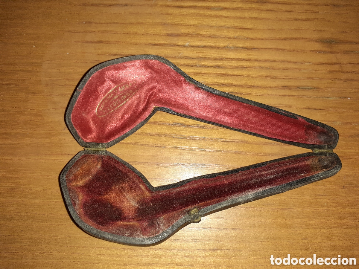 Pipas de fumar: Tres estuches de pipa. - Foto 4