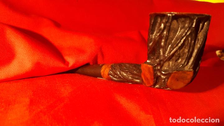 Pipas de fumar: Pipa. Brezo y Asta. BRUKEN. - Foto 4