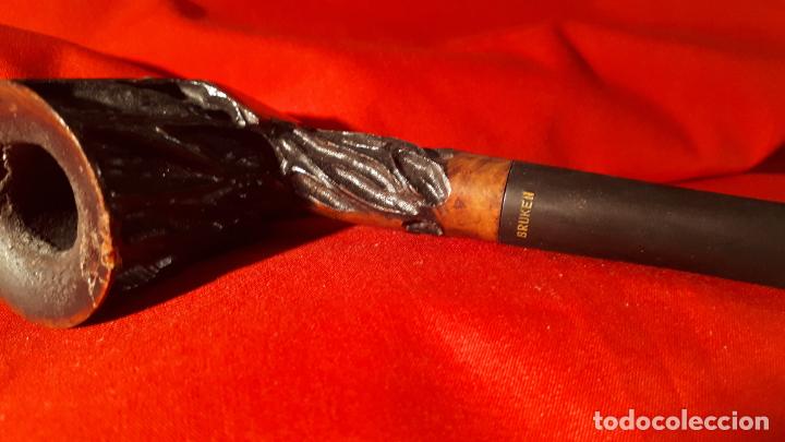 Pipas de fumar: Pipa. Brezo y Asta. BRUKEN. - Foto 6