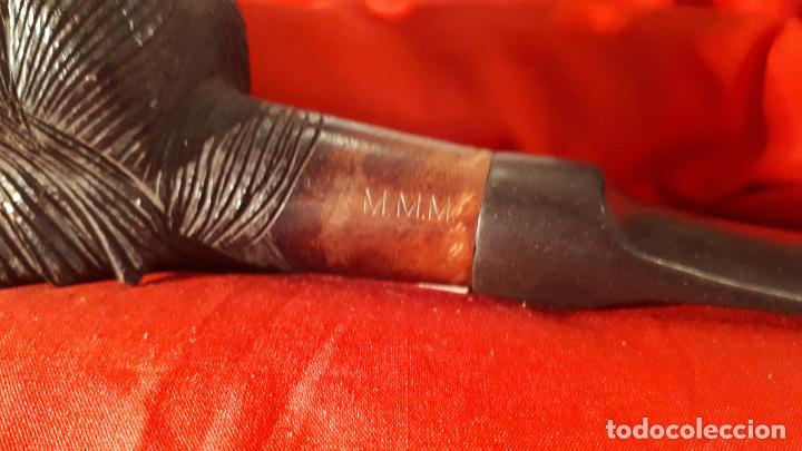 Pipas de fumar: Pipa de brezo s. XIX. - Foto 3