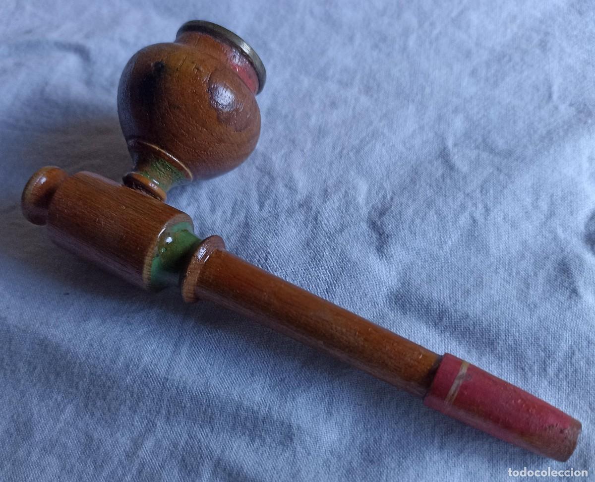 Pipas de fumar: Pipa de madera, artesanal - Foto 4