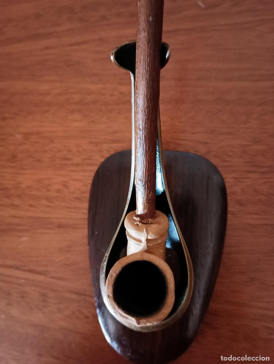 Pipas de fumar: PIPA DE BARRO COCIDO Y MADERA - Foto 7