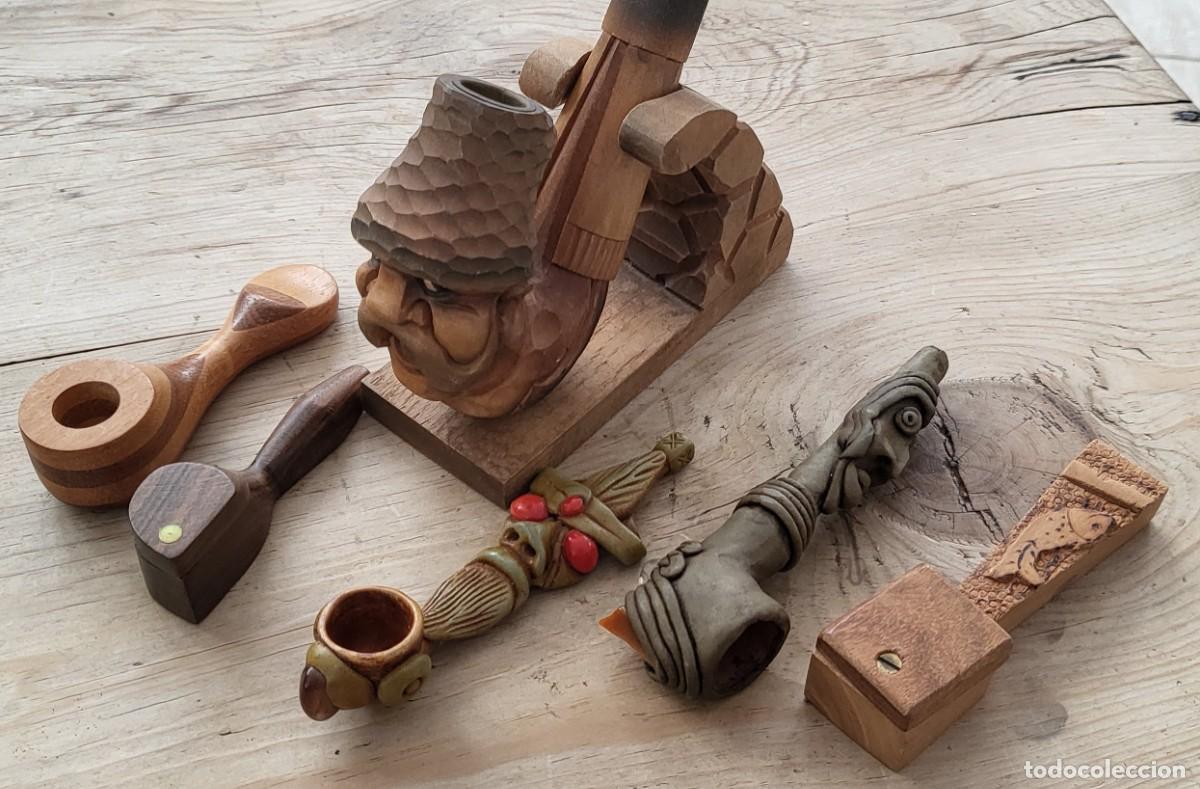 Pipas de fumar: Coleccion de pipas variadas - Foto 1