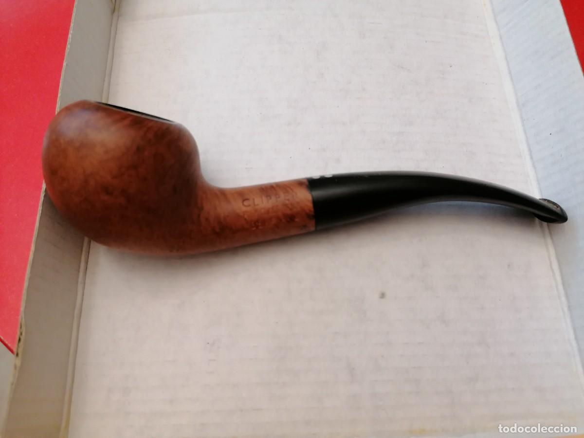 Pipas de fumar: Pipa, Clipper, numerada, usada, colecci&oacute;n particular - Foto 1