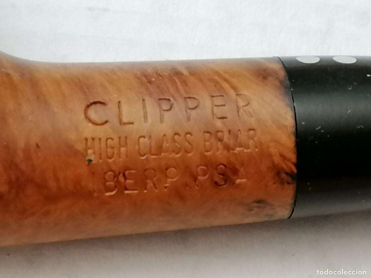 Pipas de fumar: Pipa, Clipper, numerada, usada, colecci&oacute;n particular - Foto 3