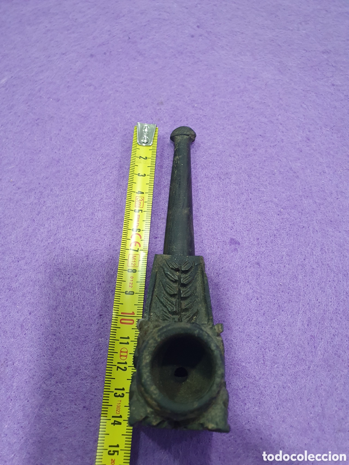 Pipas de fumar: Pipa en madera tallada. (L96) - Foto 5