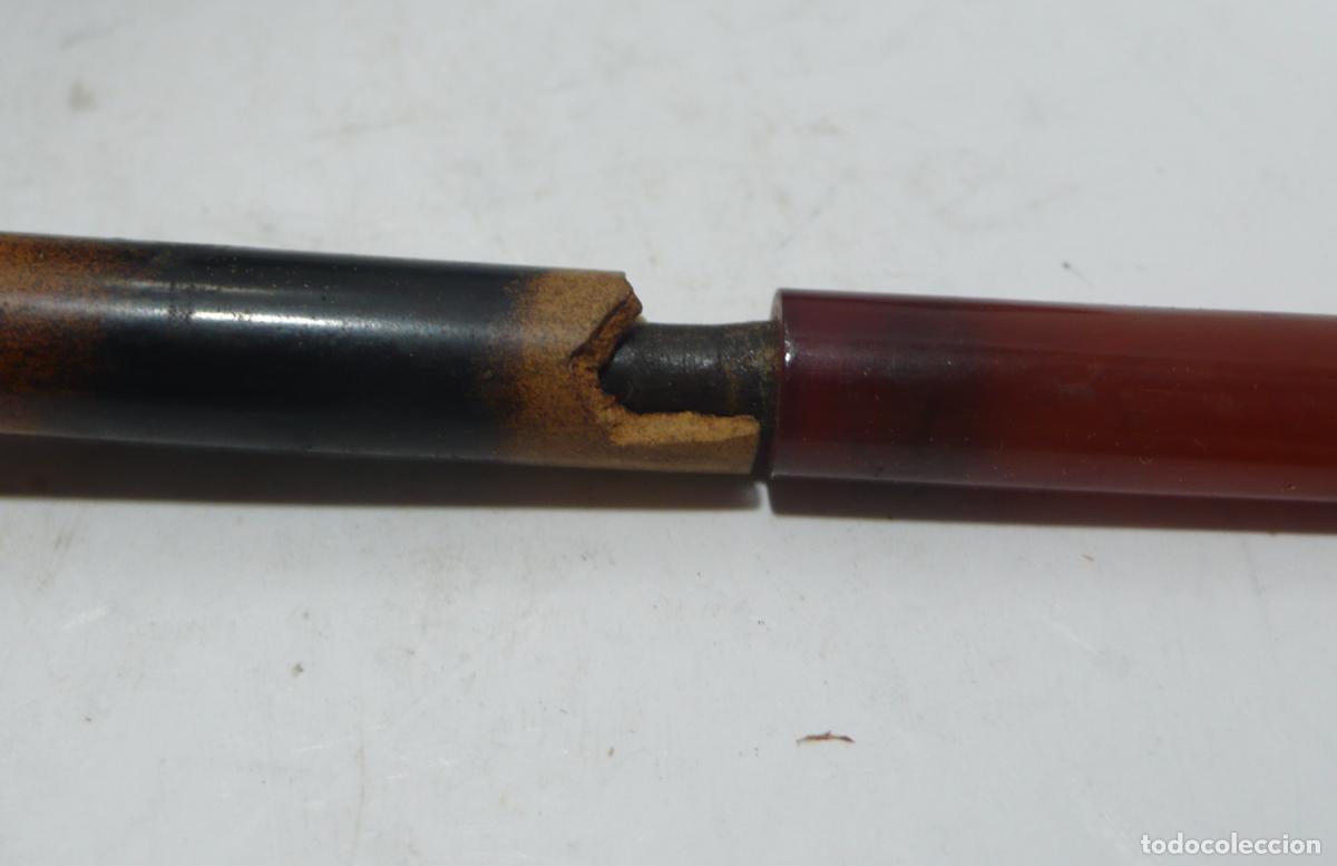 Pipas de fumar: pipa en madera y ambar con su estuche - Foto 4