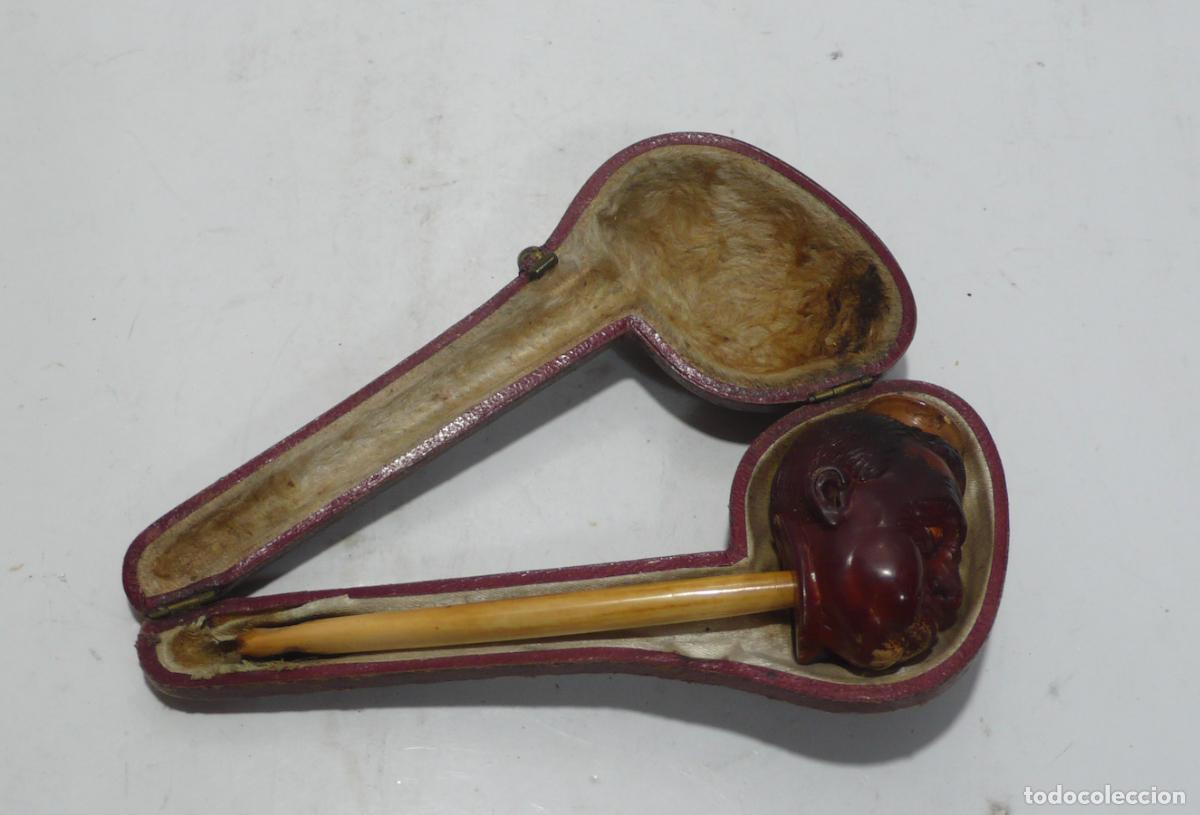 Pipas de fumar: pipa con forma de cabeza - Foto 1