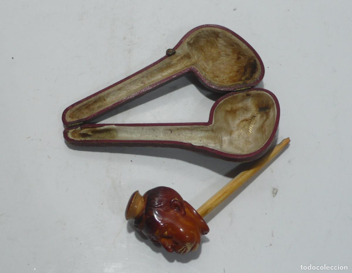 Pipas de fumar: pipa con forma de cabeza - Foto 3