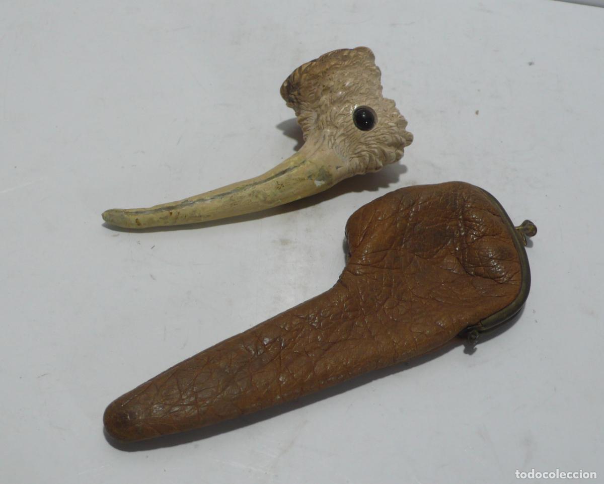 Pipas de fumar: pipa en forma de cabeza de ave - Foto 1