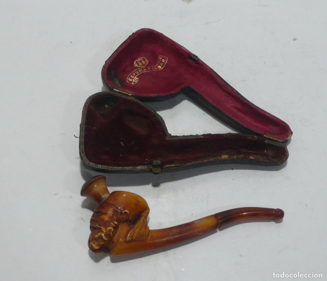 Pipas de fumar: peque&ntilde;a pipa con cabeza - Foto 2