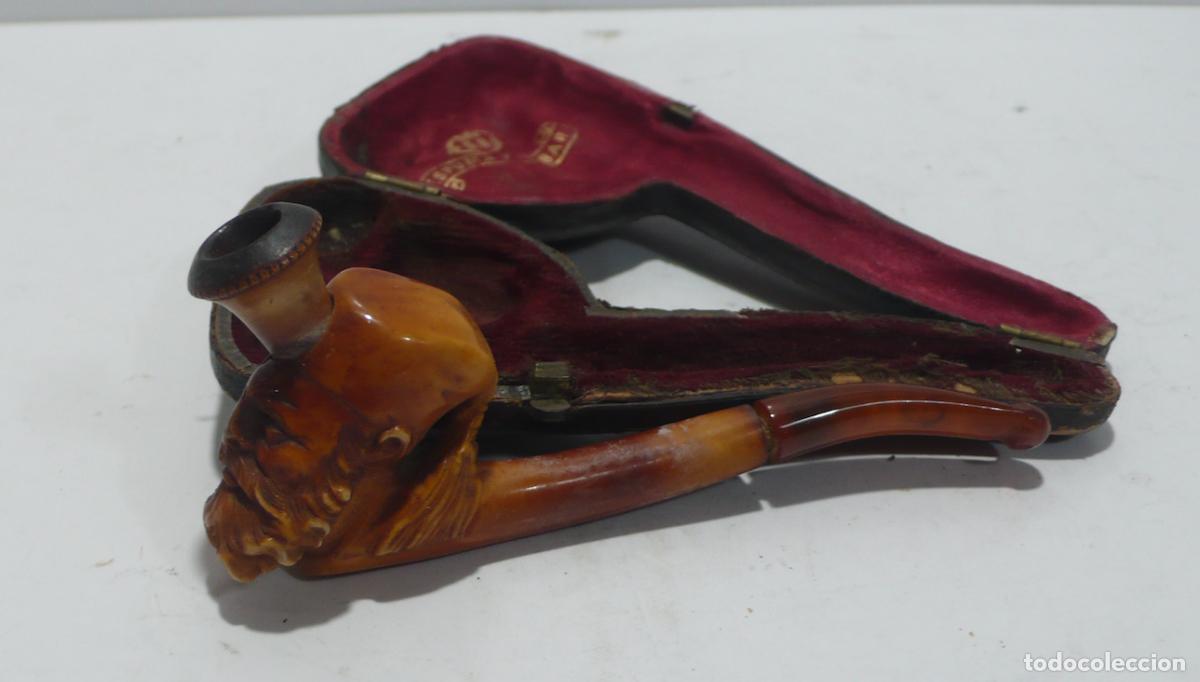 Pipas de fumar: peque&ntilde;a pipa con cabeza - Foto 3