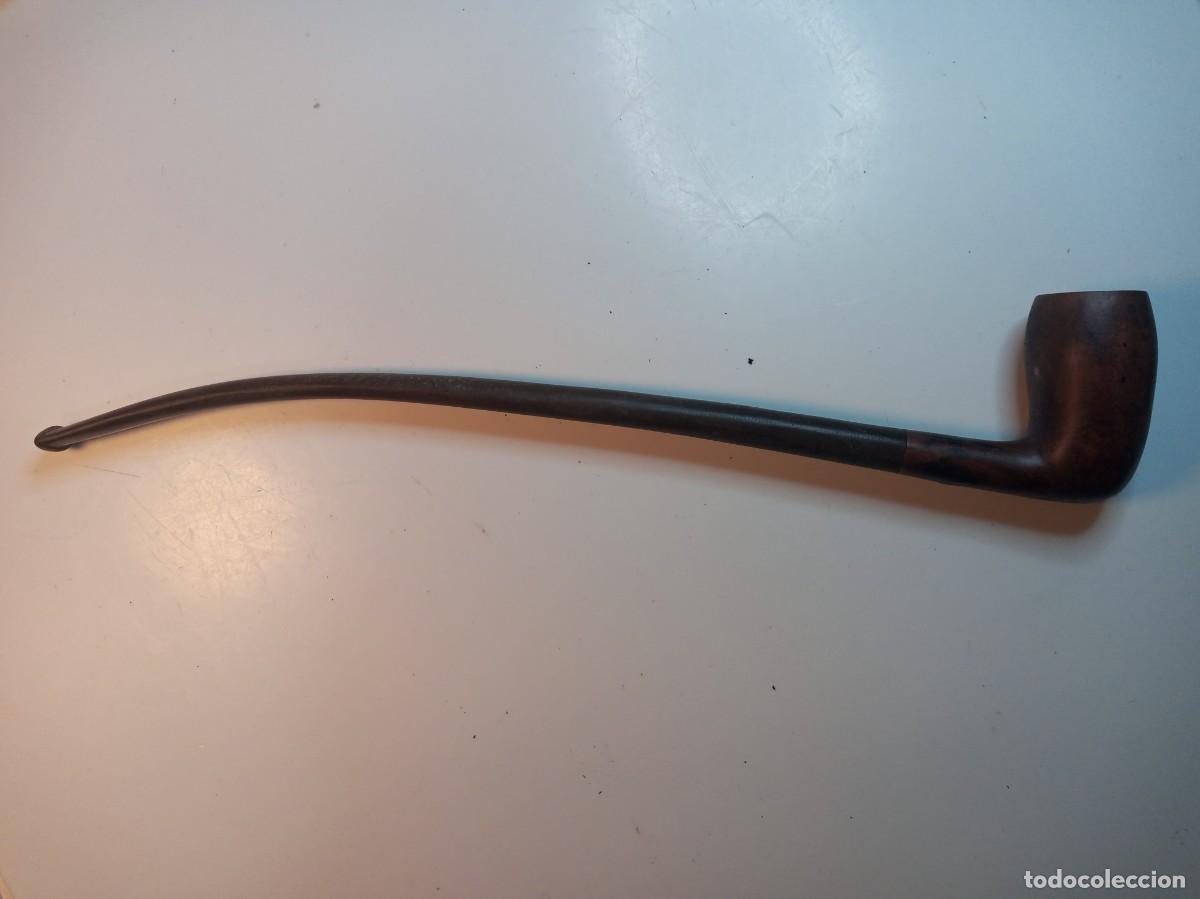 Pipas de fumar: pipa extralarga. usada - Foto 1