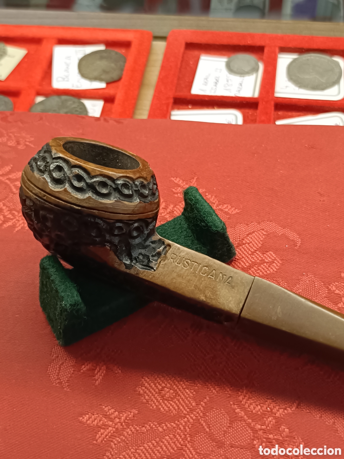 Pipas de fumar: PIPA DE FUMAR RUSTICANA - Foto 2