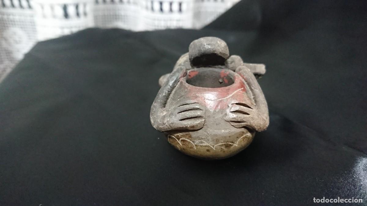 Pipas de fumar: Pipa de colecci&oacute;n, de barro y esmalte - Foto 6