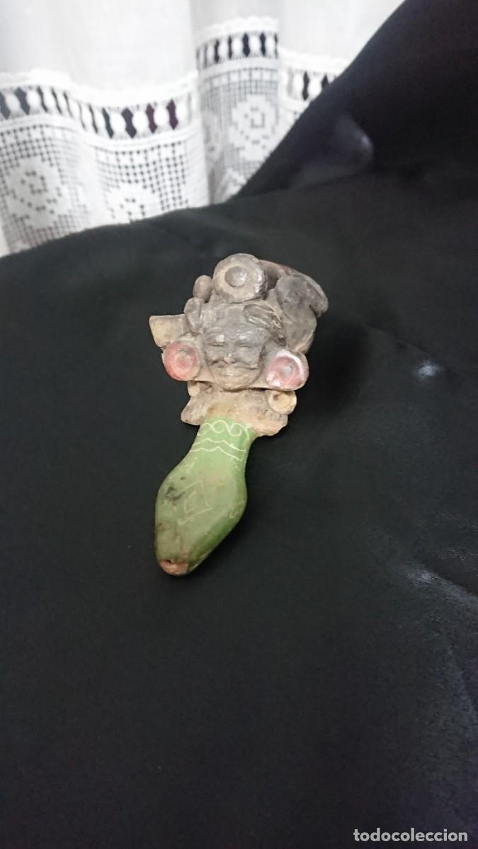 Pipas de fumar: Pipa de colecci&oacute;n, de barro y esmalte - Foto 7