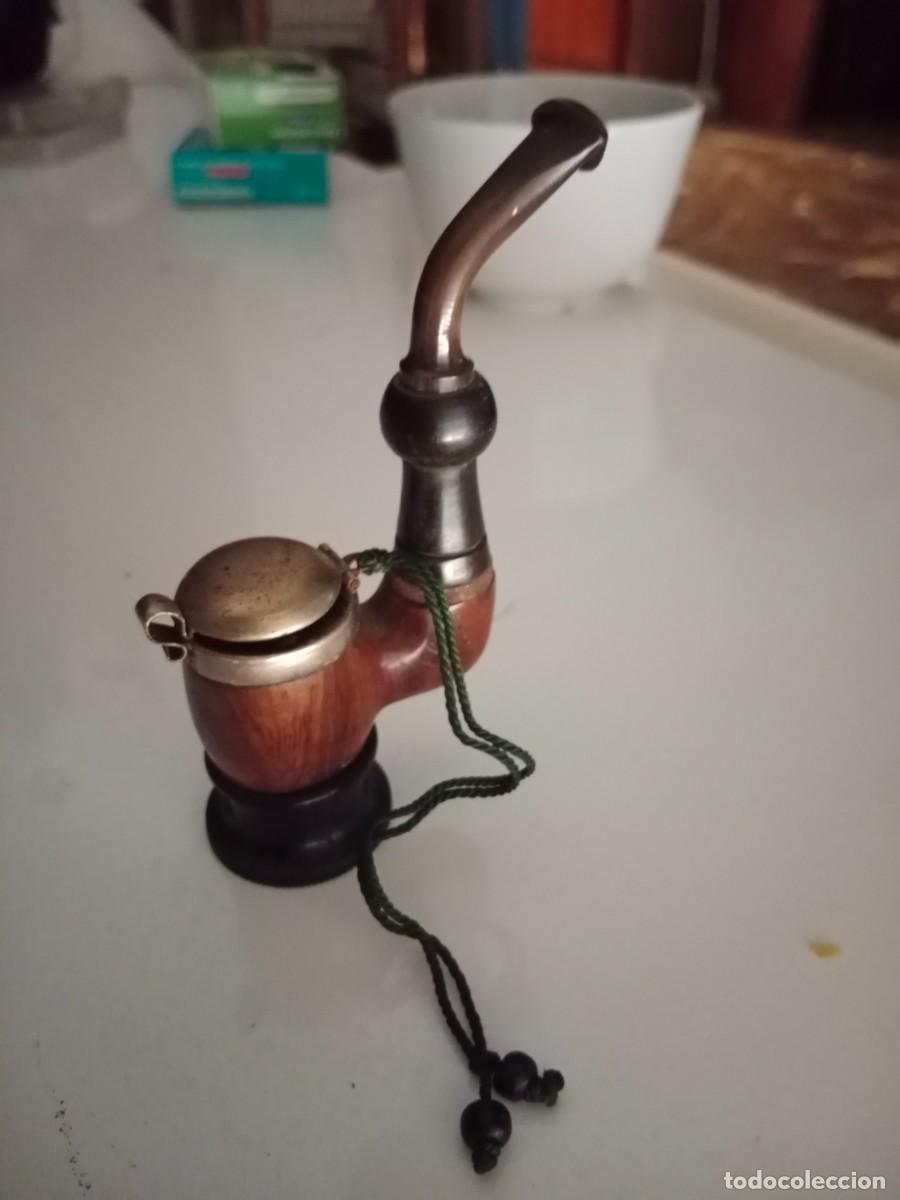 Pipas de fumar: REX PIKKOLO - PIPA DE FUMAR CON TAPA - MADERA - Foto 1