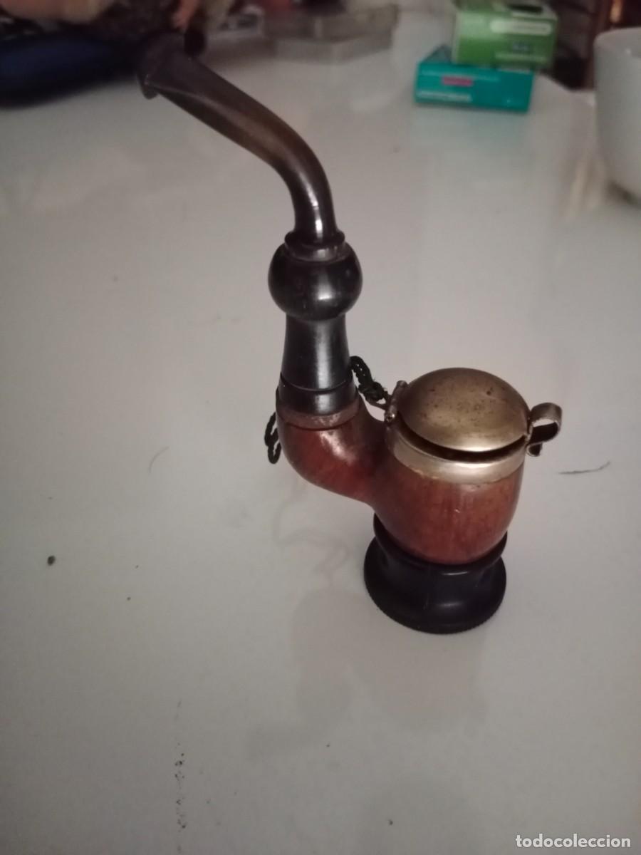 Pipas de fumar: REX PIKKOLO - PIPA DE FUMAR CON TAPA - MADERA - Foto 2