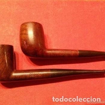 Pipas de fumar: Lote de dos pipas de fumar tabaco - Foto 1