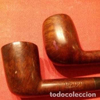 Pipas de fumar: Lote de dos pipas de fumar tabaco - Foto 2