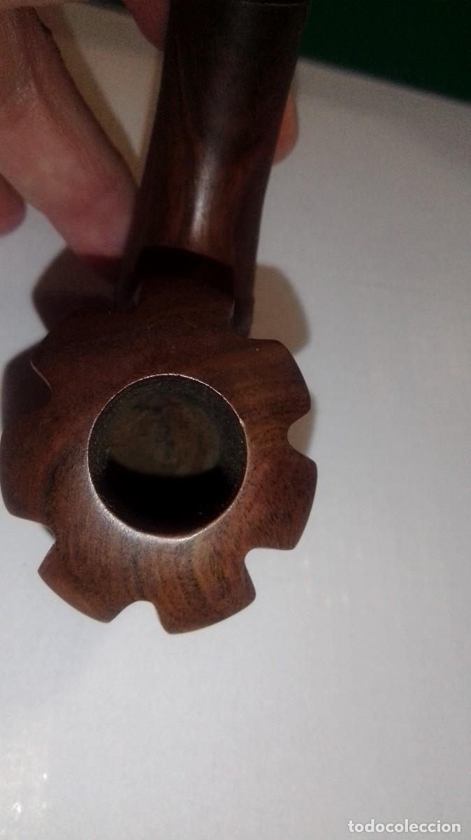 Pipas de fumar: PIPA MADERA TALLADA SIN USO - Foto 2