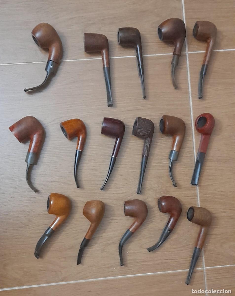 Pipas de fumar: CONJUNTO DE 15 PIPAS - Foto 1