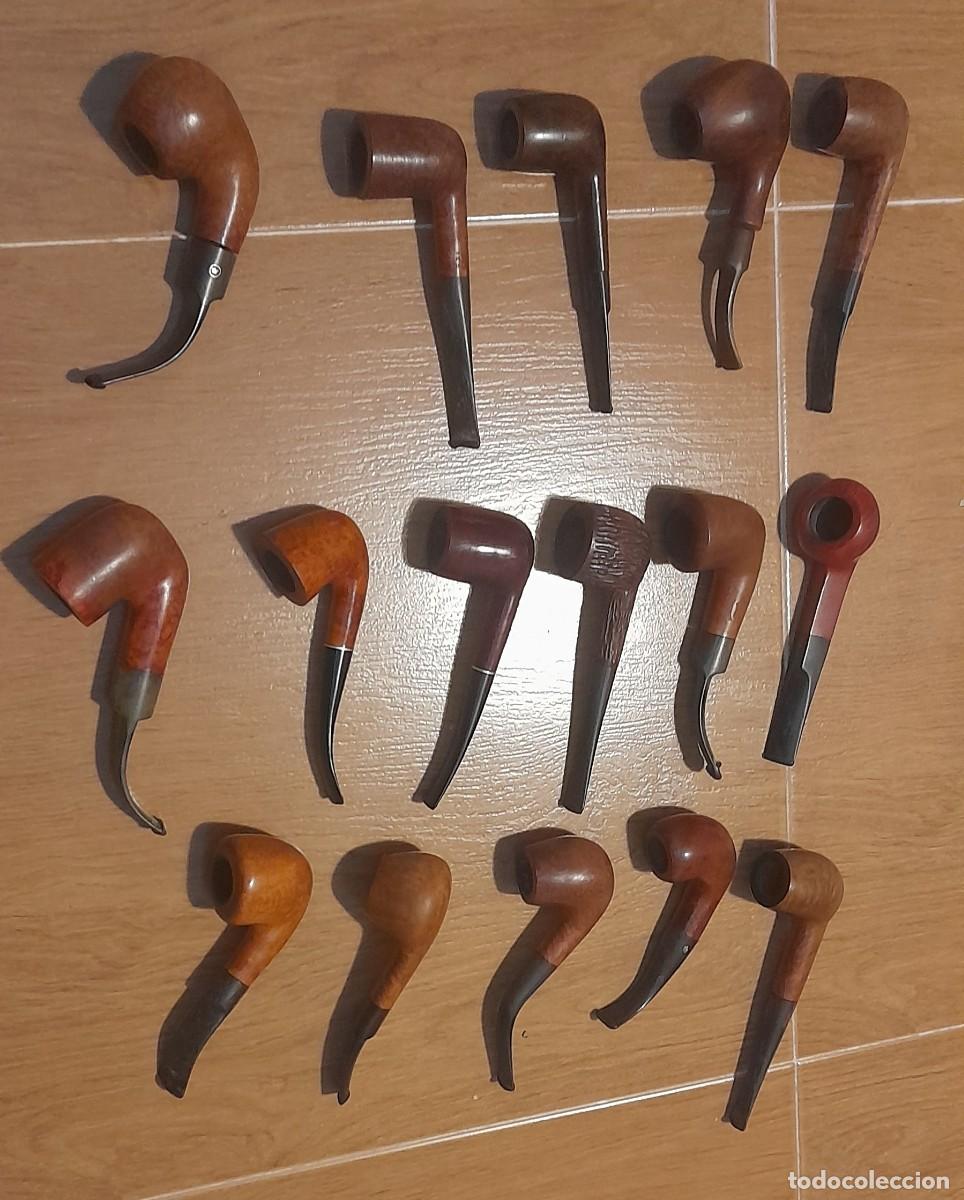 Pipas de fumar: CONJUNTO DE 15 PIPAS - Foto 2