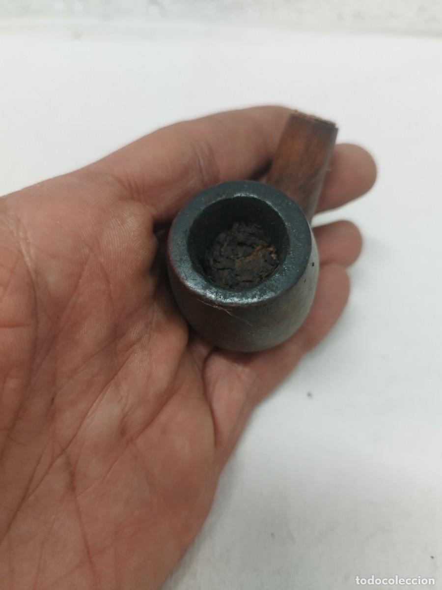 Pipas de fumar: Antigua cazoleta de fumar. - Foto 2