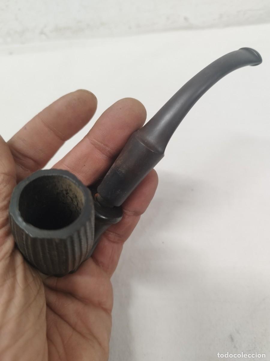 Pipas de fumar: Antigua pipa de fumar a identificar. - Foto 6