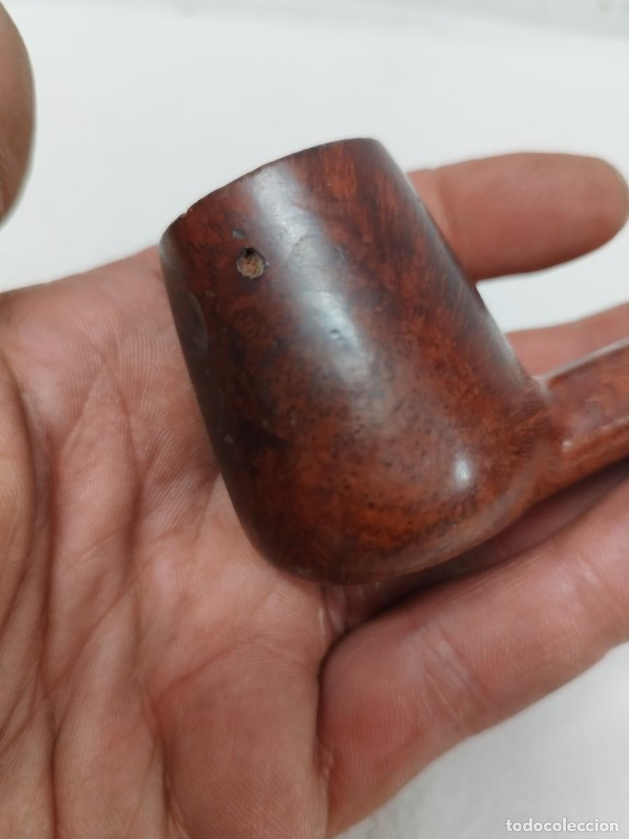 Pipas de fumar: Antigua pipa de fumar tabaco, Marca Bruken. - Foto 6